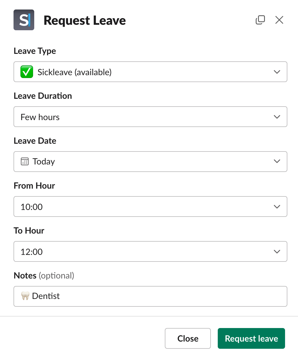 Spock Home Tab Interface